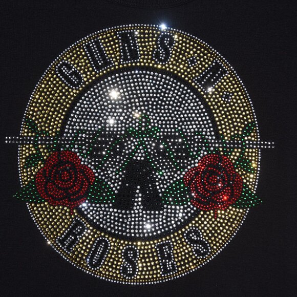 Guns N Roses   Rhinestone  bling sleeveless tank top  XS,S,M,L,XL,XXL,… - Picture 2 of 9